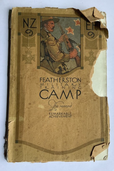1917 New Zealand WWI military book Featherston Military Training Camp